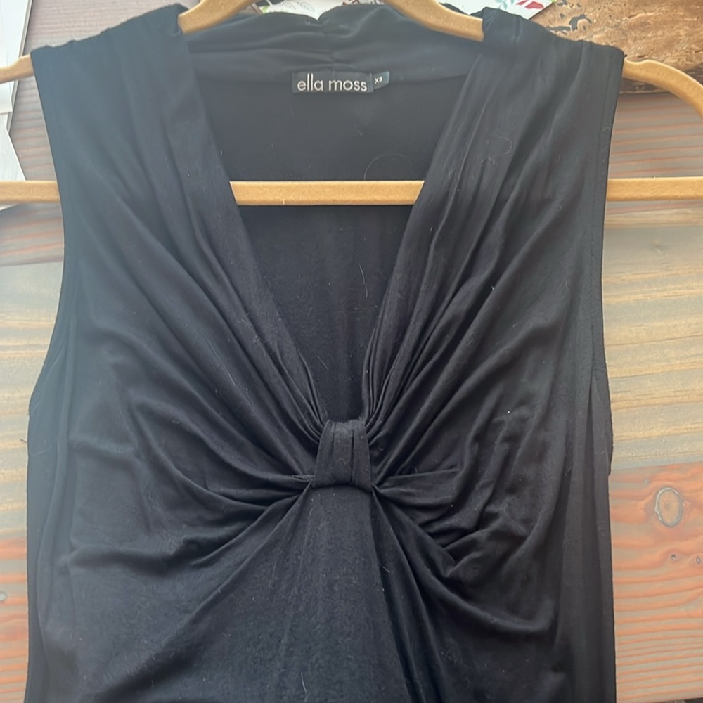 Ella Moss Black Sleeveless Dress